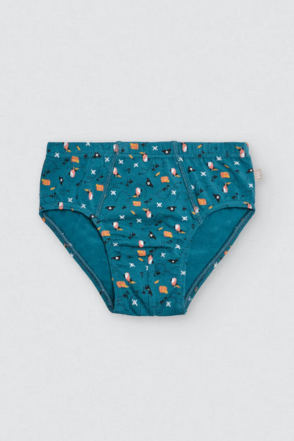 PACK-2 SLIPS INFANTIL NIIÑO VIDA PIRATA