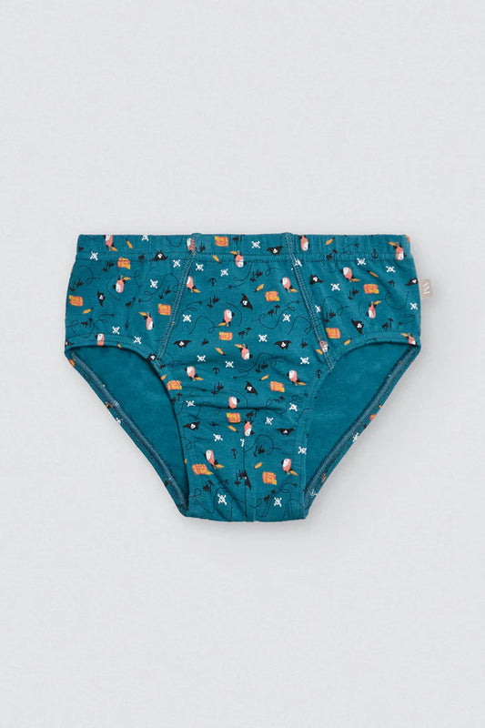 PACK-2 SLIPS INFANTIL NIIÑO VIDA PIRATA