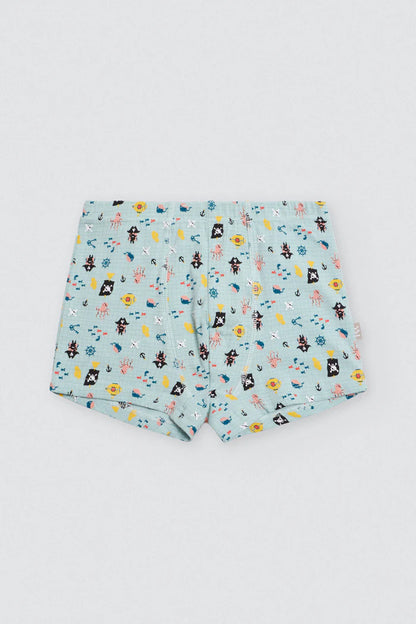 PACK-2 BOXERS INFANTIL NIÑO VIDA PIRATA