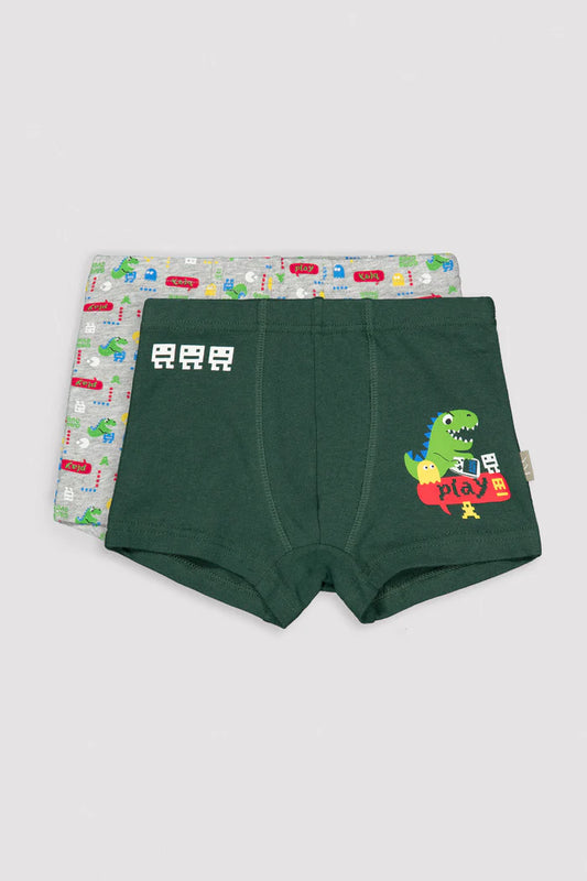 PACK-2 BOXERS INFANTILES DINOPLAY