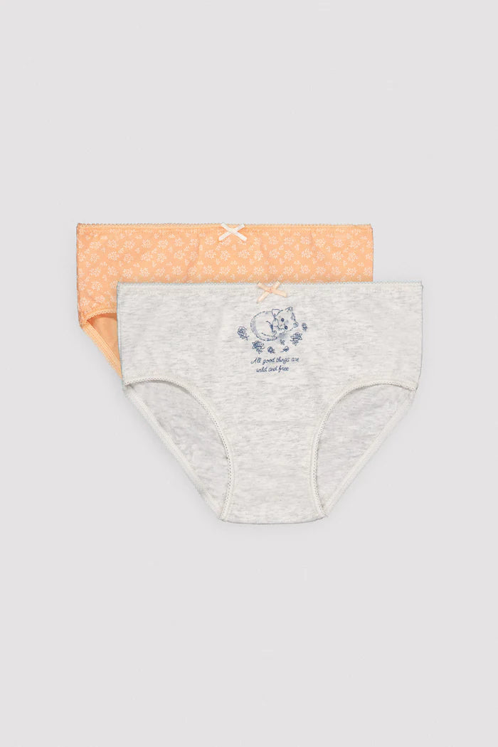 PACK-2 BRAGAS INFANTILES CUTE CAT