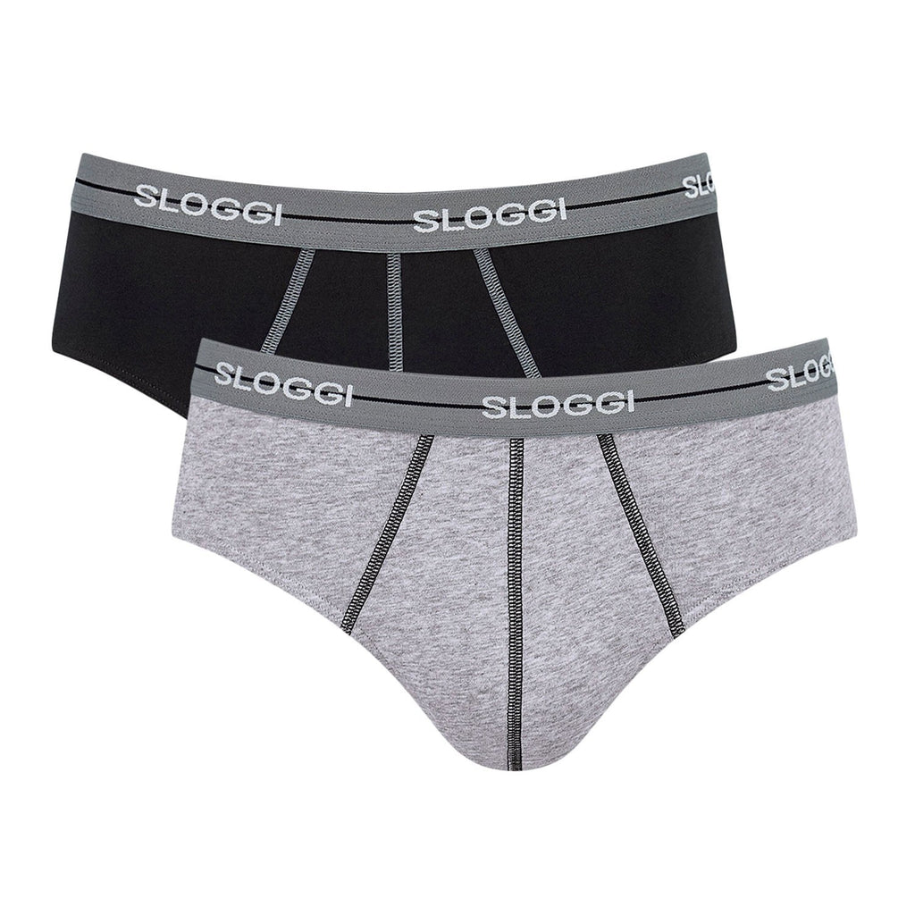 PACK-2 SLIPS SLOGGI MEN START M013
