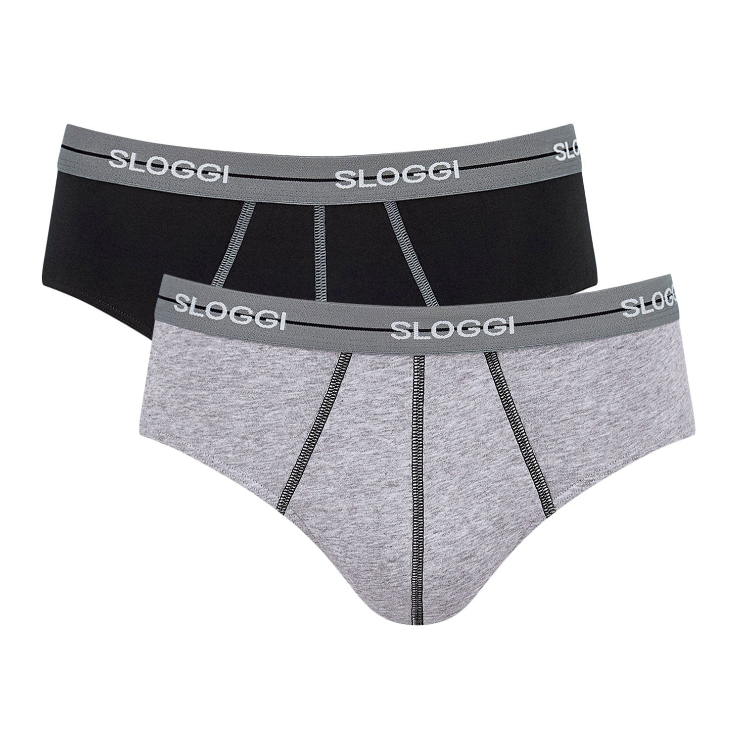PACK-2 SLIPS SLOGGI MEN START M013