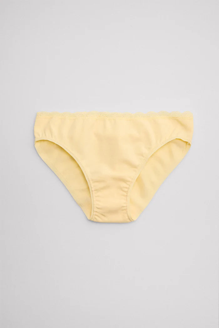 PACK-2 BRAGAS ADOLESCENTE BASICAS AMARILLO ROSA