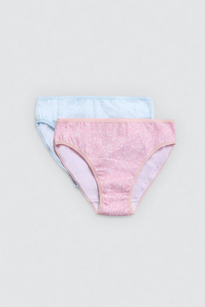PACK-2 BRAGAS INFANTILES ROSA Y AZUL