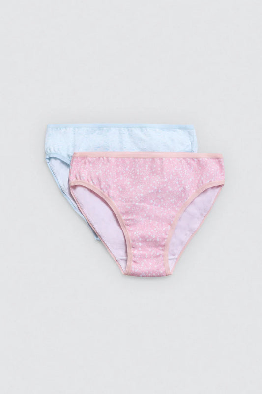PACK-2 BRAGAS INFANTILES ROSA Y AZUL