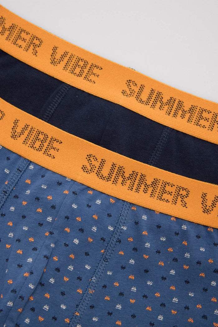 PACK-2 BOXERS ADOLESCENTE SUMMER VIBE
