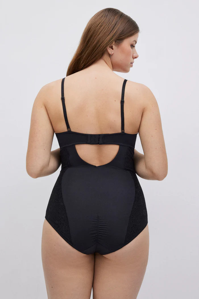 BODY REDUCTOR DE ENCAJE COMPRESION MEDIA