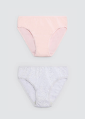 PACK-2 BRAGAS MIDI PINK SPRING PRINTS