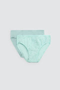 PACK-2 BRAGAS MIDI GREEN FOREST