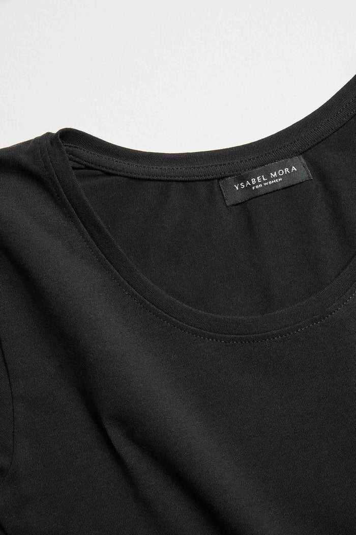CAMISETA INTERIOR MANGA LARGA MUJER ALGODON