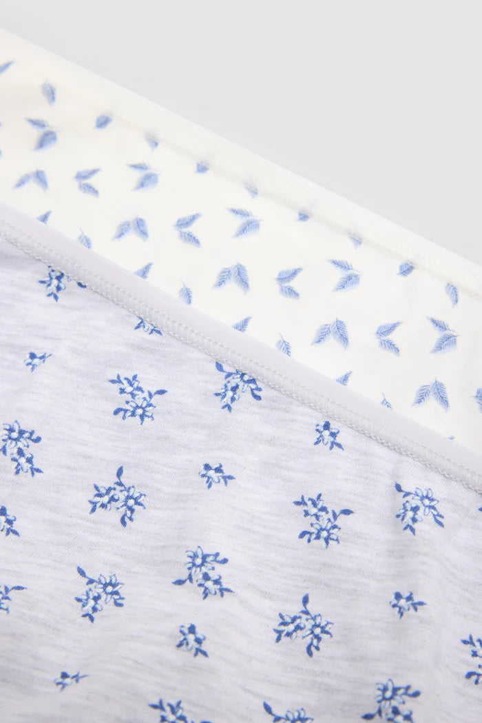 PACK-2 BRAGAS MIDI NATURAL BLUE PRINT