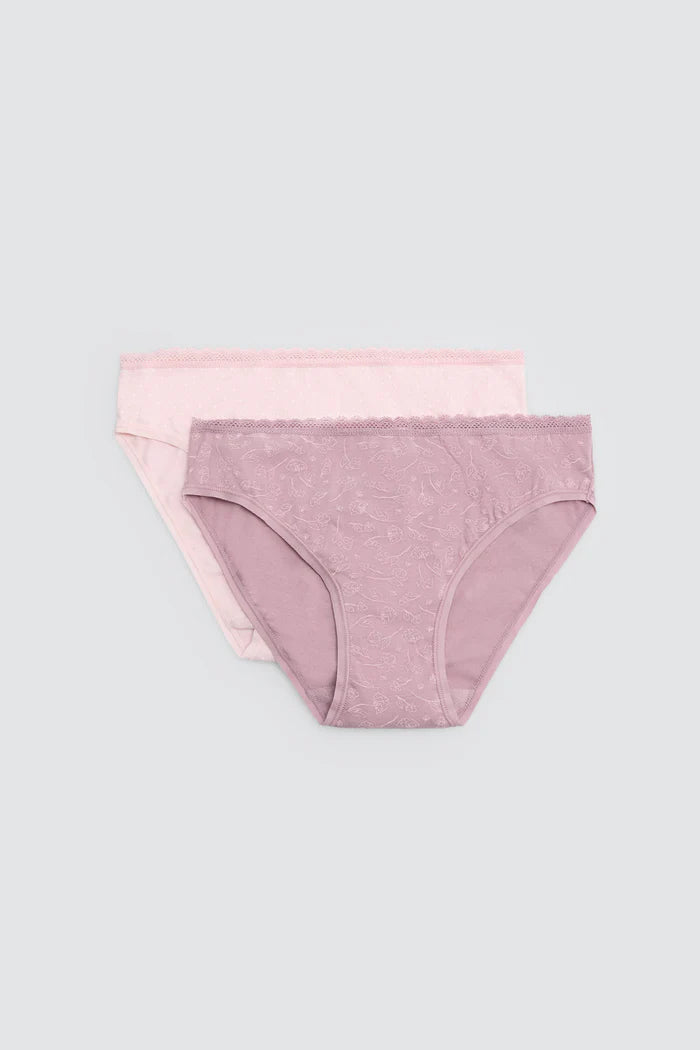 PACK-2 BRAGAS MIDI CHIC PRINT