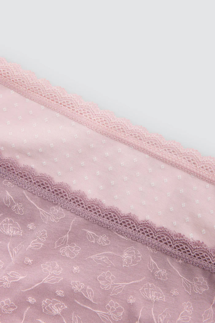 PACK-2 BRAGAS MIDI CHIC PRINT