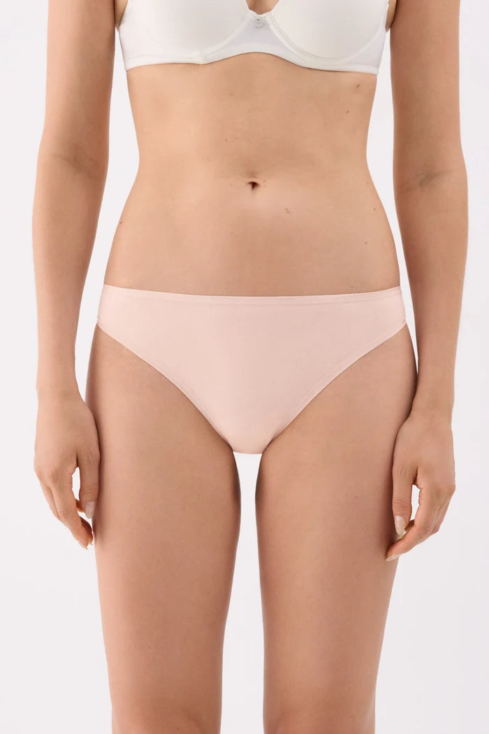 Pack 2 bragas mini básicas de algodón para mujer aurora y pale peach