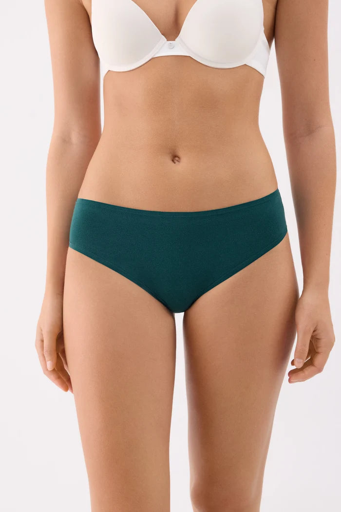 Pack 2 Bragas Midi Mujer surtido verde granate