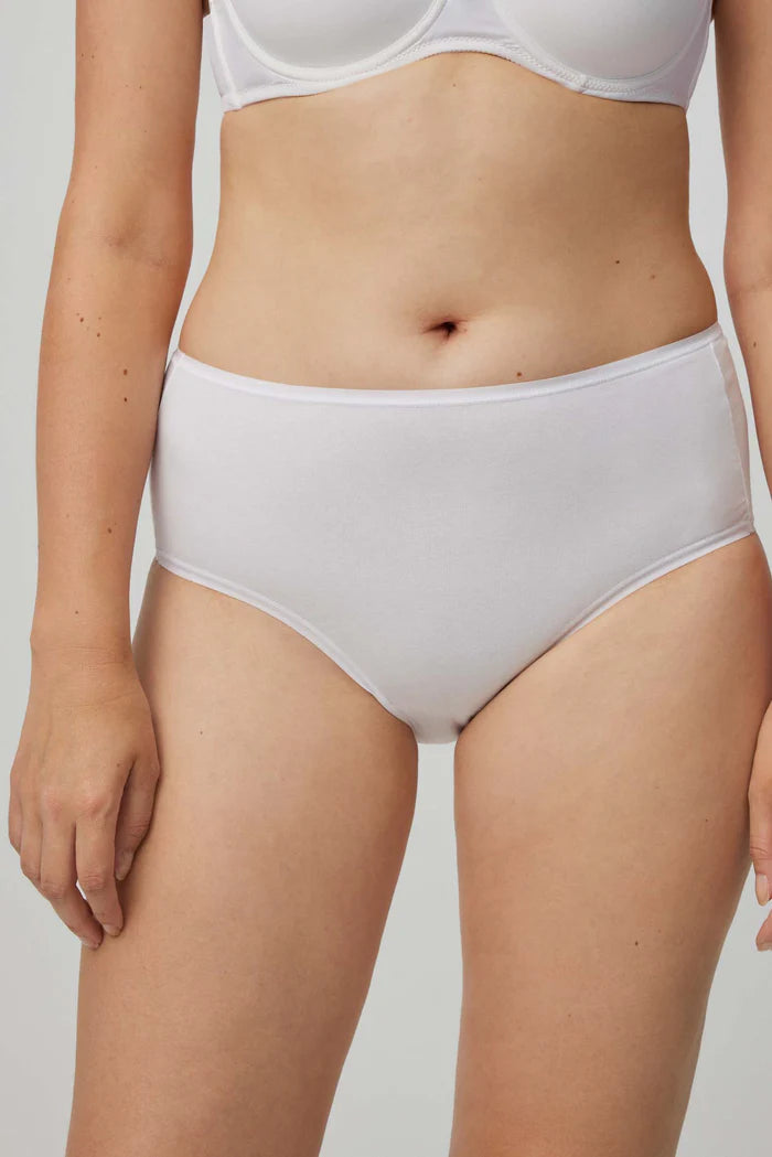 Pack 2 bragas altas de algodon mujer