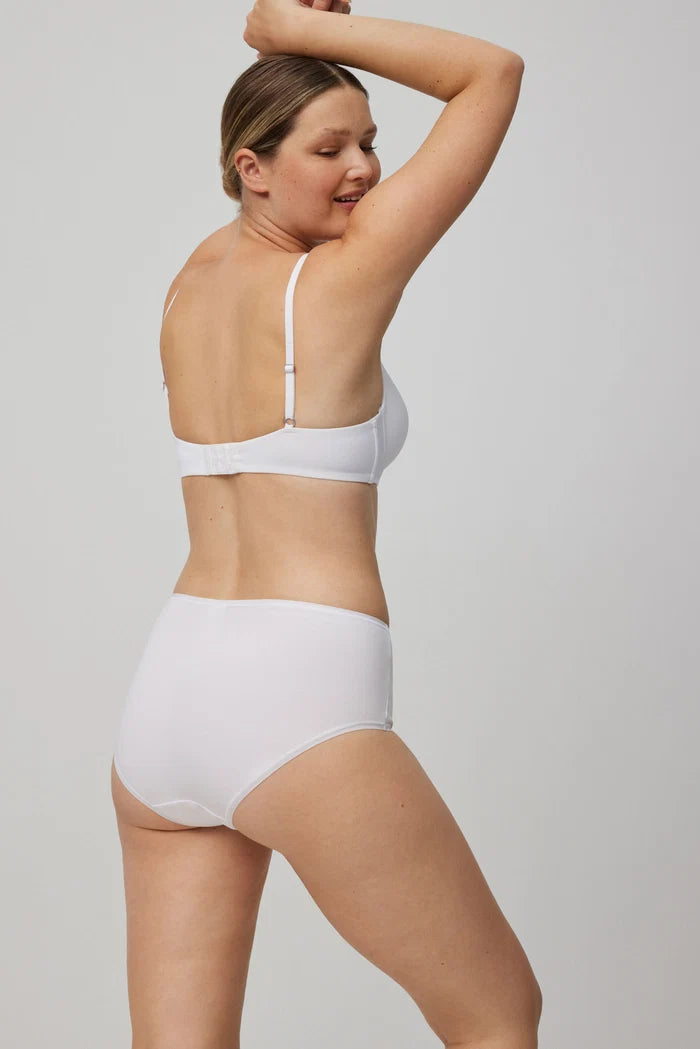 Pack 2 bragas altas de algodon mujer
