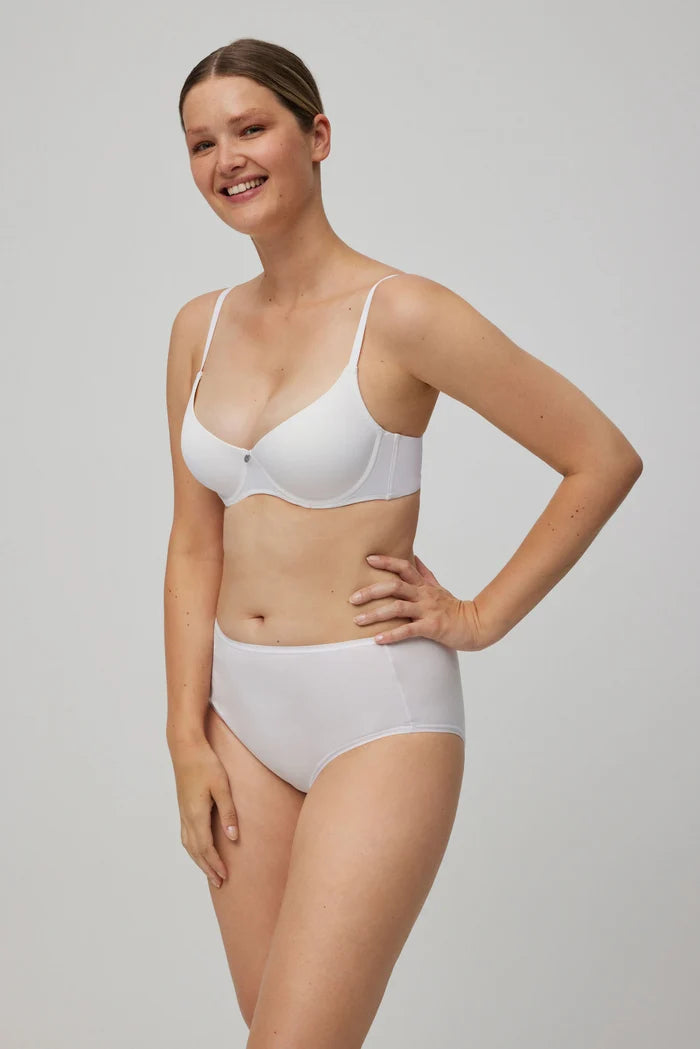Pack 2 bragas altas de algodon mujer