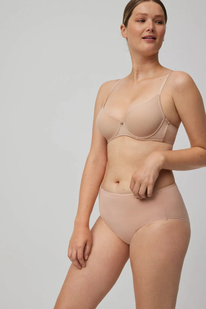 Pack 2 bragas altas de algodon mujer