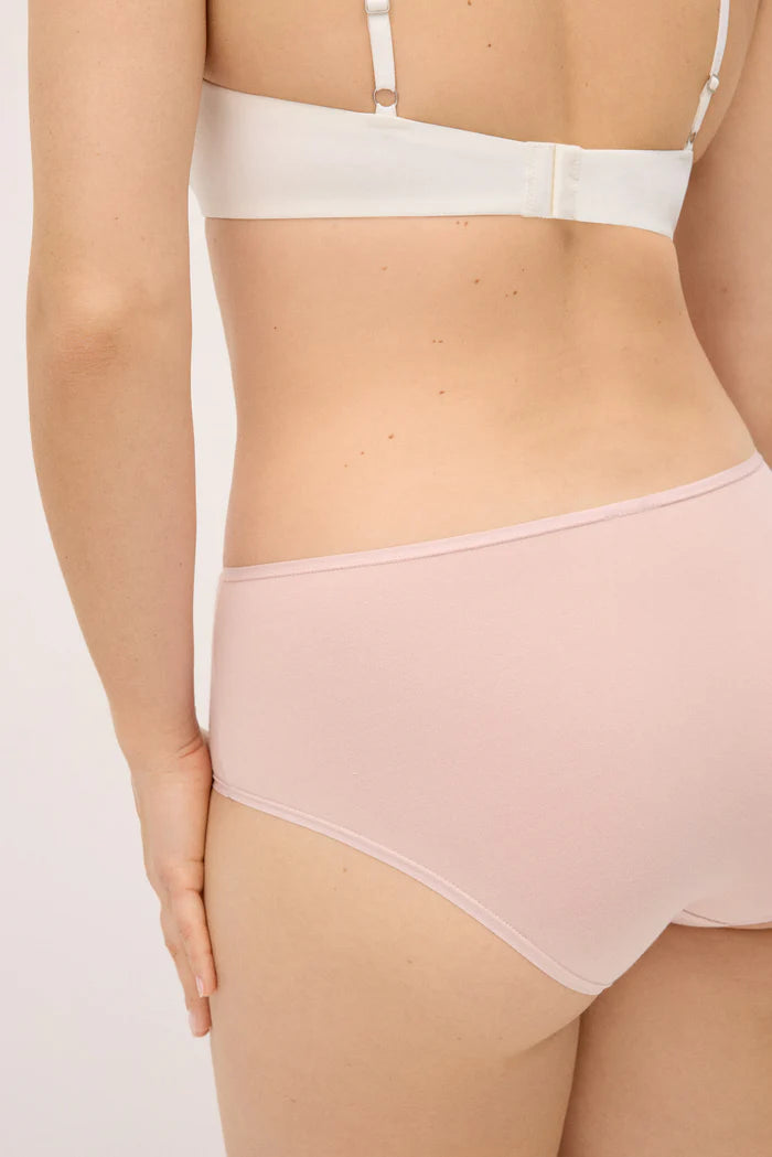 PACK-2 BRAGAS BASICAS DE ALGODON AMARILLO Y PIEL