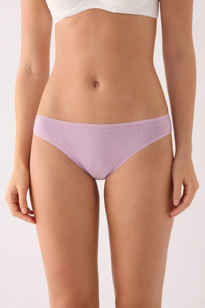 Pack de 2 bragas mini de algodón para mujer en tonos rosa