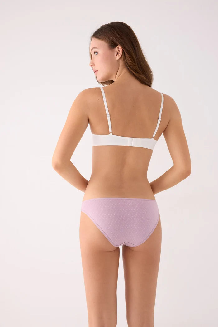 Pack de 2 bragas mini de algodón para mujer en tonos rosa