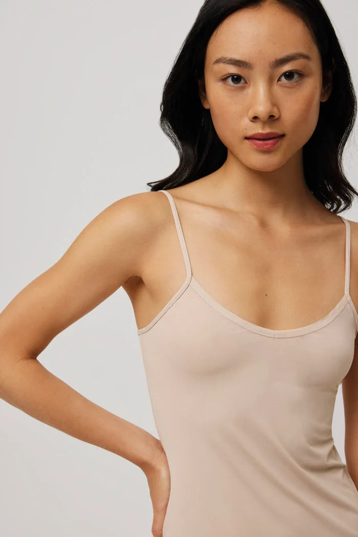 Vestido combinación mujer negro de tirantes regulables