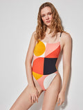 BAÑADOR BRASILEÑO ESTAMPADO GEOMETRICO