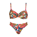 BIKINI ASIMETRICO ETHNIC COLOR MIX