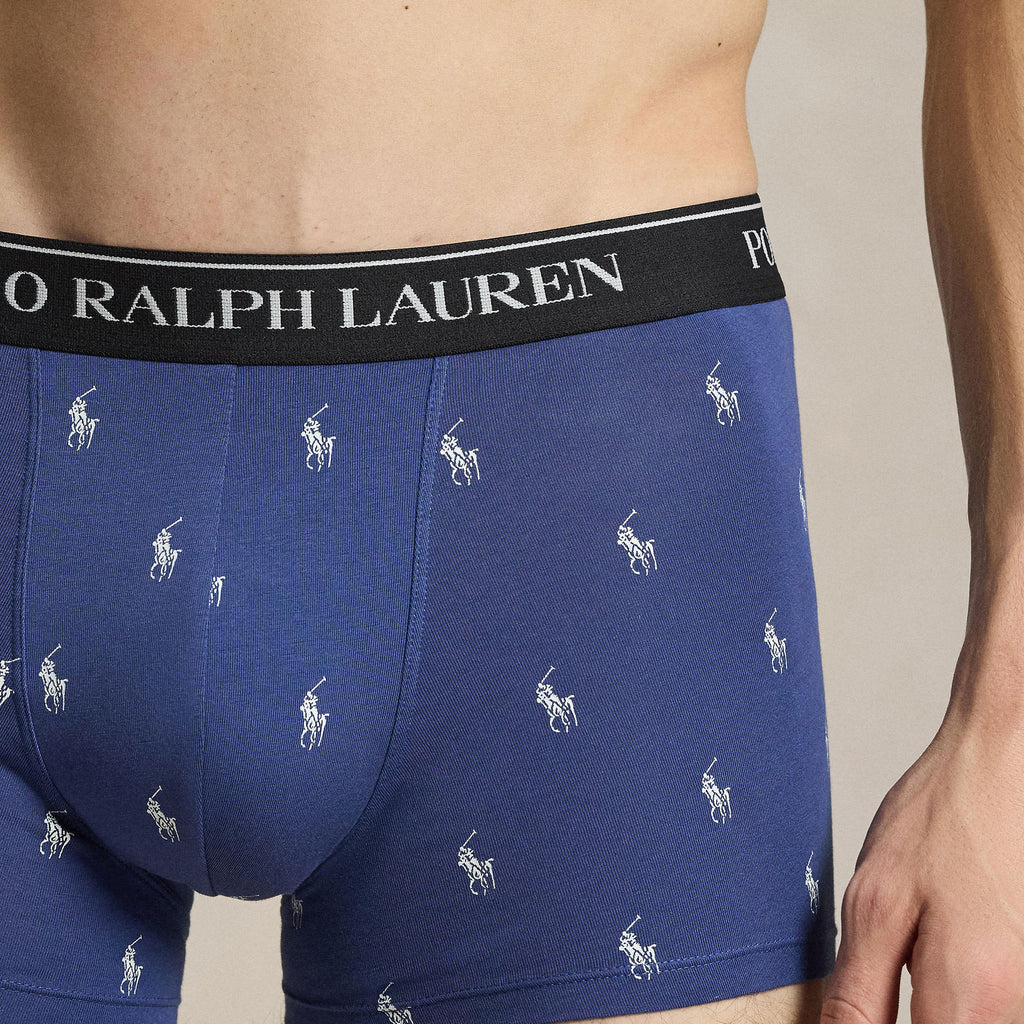 PACK-3 BOXERS STRETCH CLASSIC TRUNKS RALPH LAUREN 99187