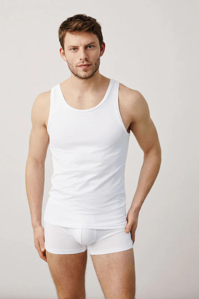 CAMISETA INTERIOR DE TIRANTES ALGODON