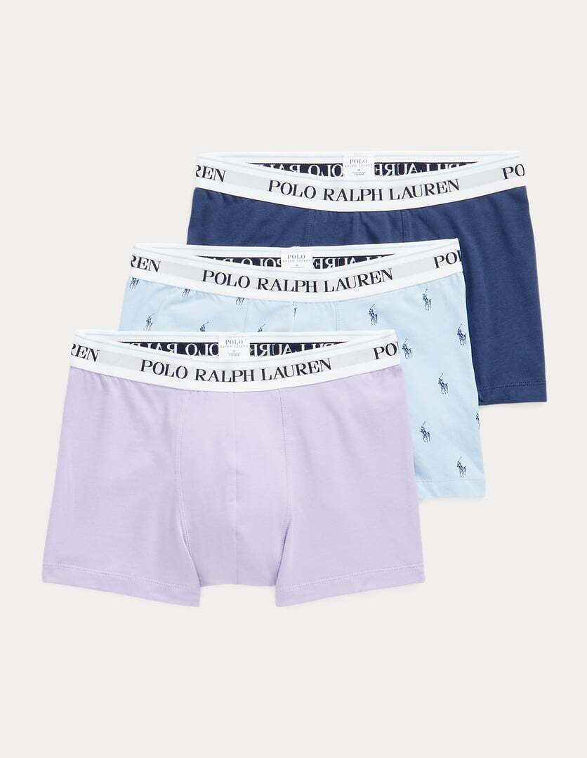 PACK-3 BOXERS STRETCH CLASSIC TRUNKS RALPH LAUREN 99085