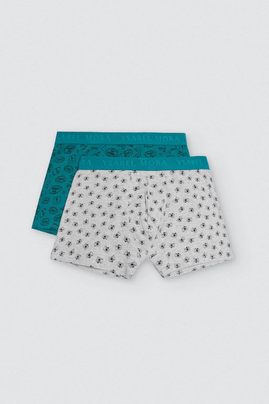 PACK-2 BOXERS SHORT MIDI SAY CHEESE