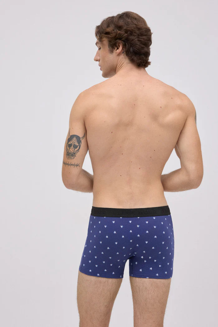 PACK-2 BOXERS SHORT MIDI ANIMAL PRINT 20420