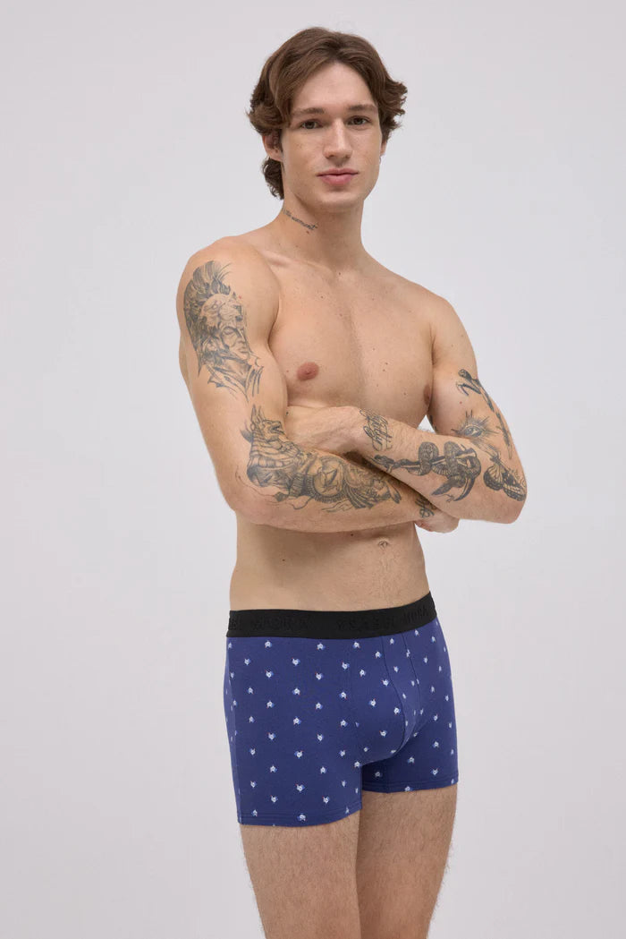 PACK-2 BOXERS SHORT MIDI ANIMAL PRINT 20420