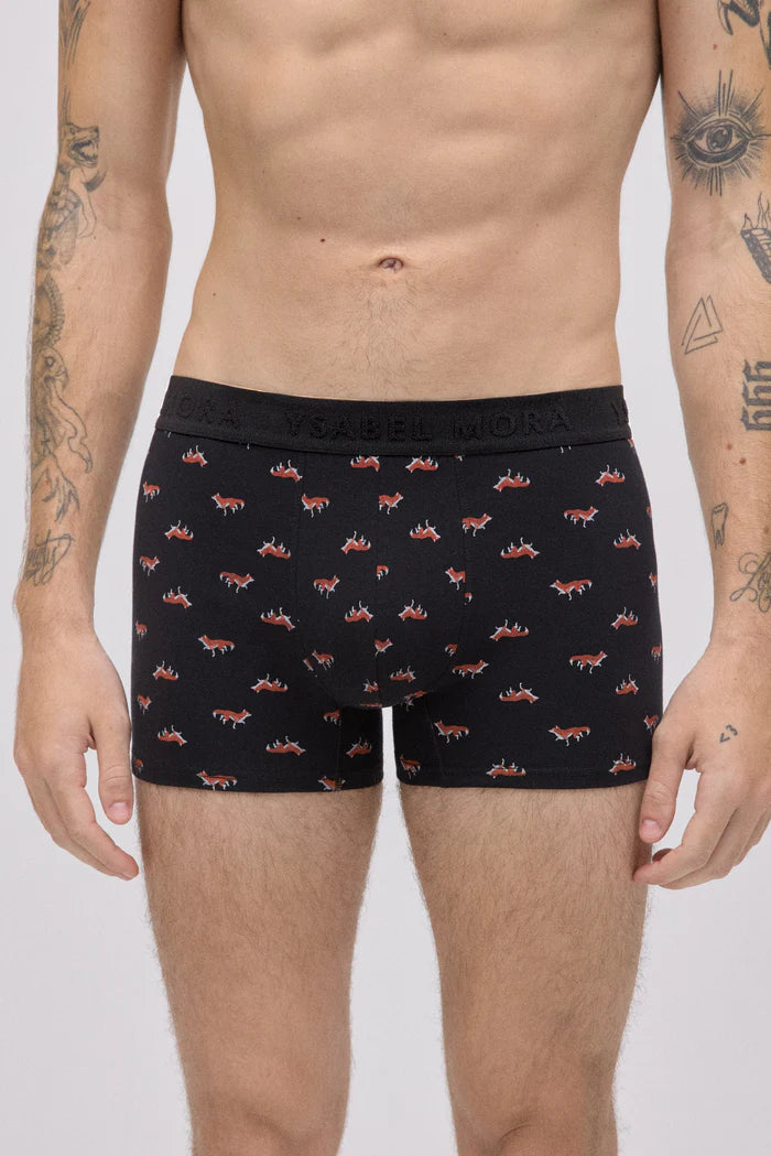 PACK-2 BOXERS SHORT MIDI ANIMAL PRINT 20420