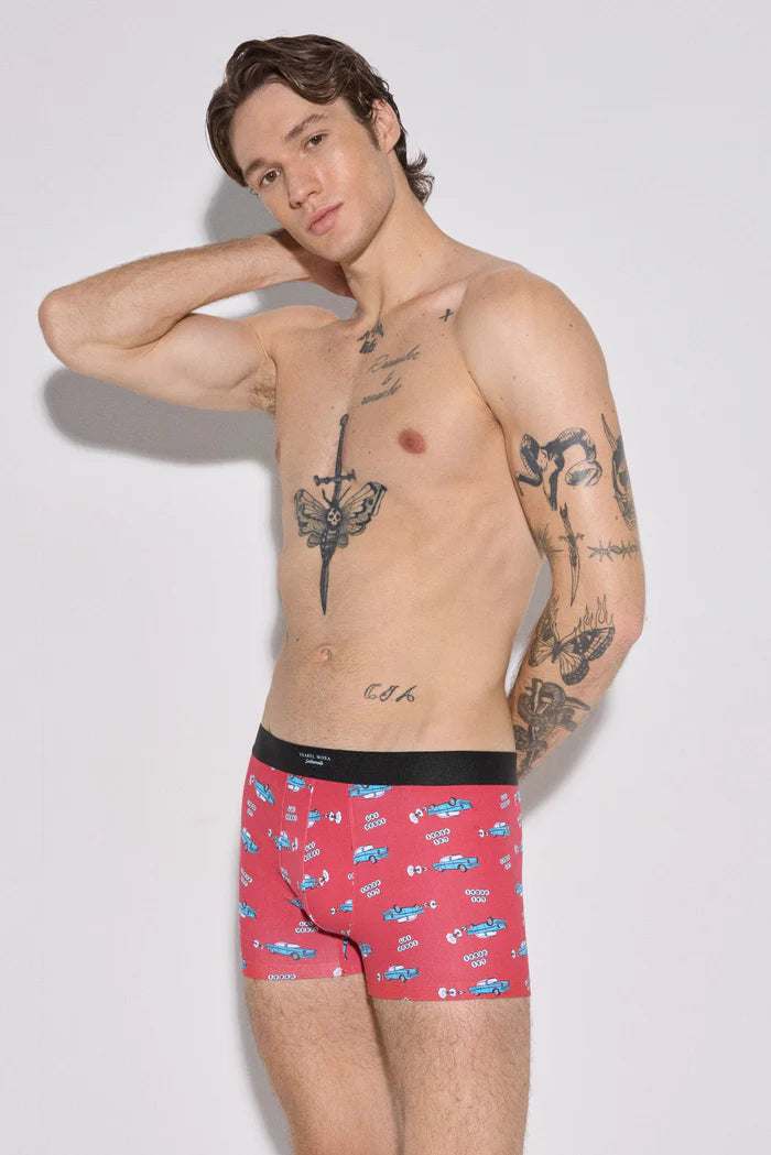 PACK-2 BOXERS SHORT MIDI POP TRAFFIC 20438