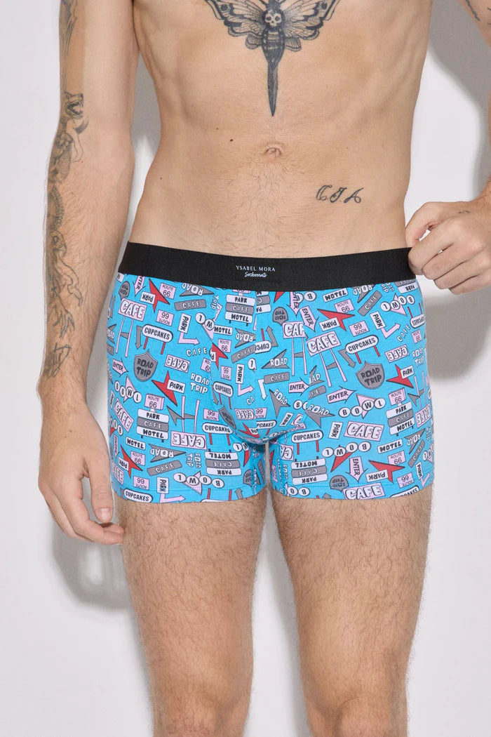 PACK-2 BOXERS SHORT MIDI POP TRAFFIC 20438