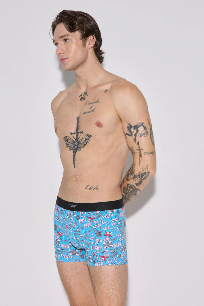 PACK-2 BOXERS SHORT MIDI POP TRAFFIC 20438
