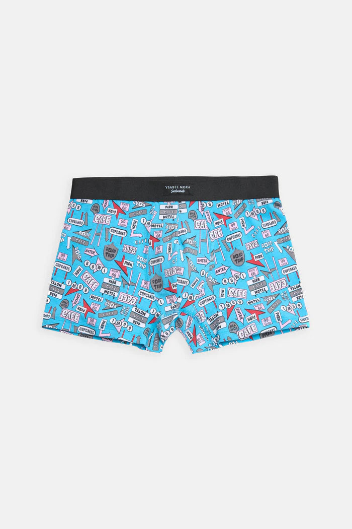 PACK-2 BOXERS SHORT MIDI POP TRAFFIC 20438