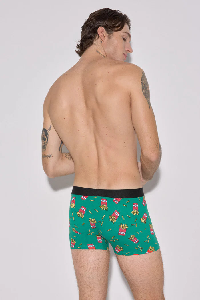 PACK-2 BOXERS SHORT MIDI ESTAMPADO FAST FOOD 20439