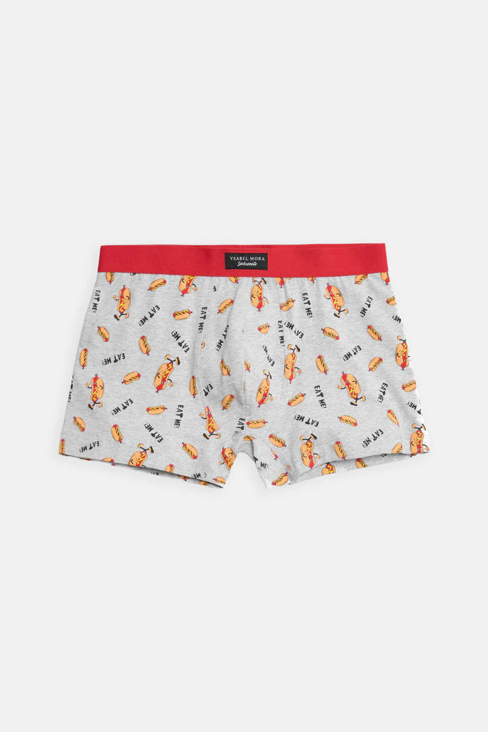 PACK-2 BOXERS SHORT MIDI ESTAMPADO FAST FOOD 20439
