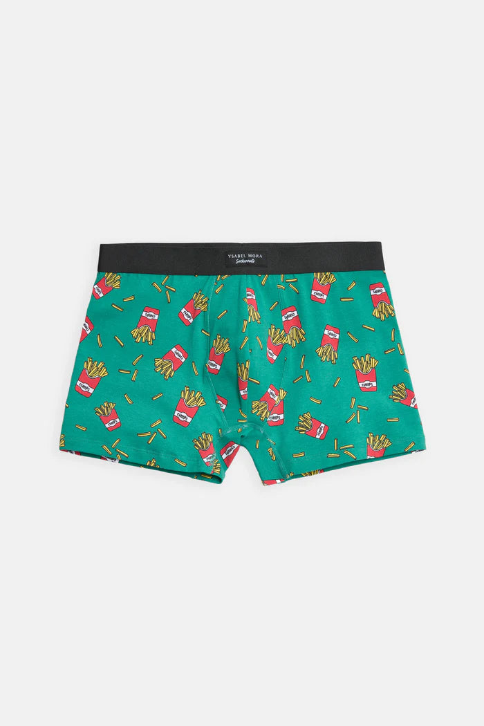 PACK-2 BOXERS SHORT MIDI ESTAMPADO FAST FOOD 20439