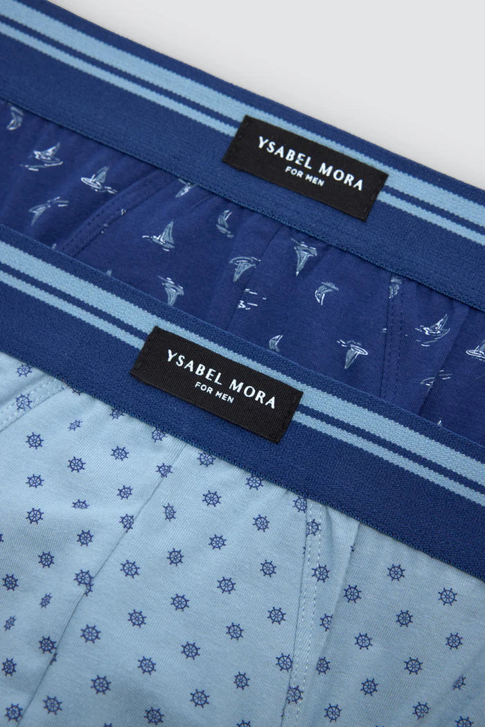 PACK-2 BOXERS SHORT MIDI BOATS