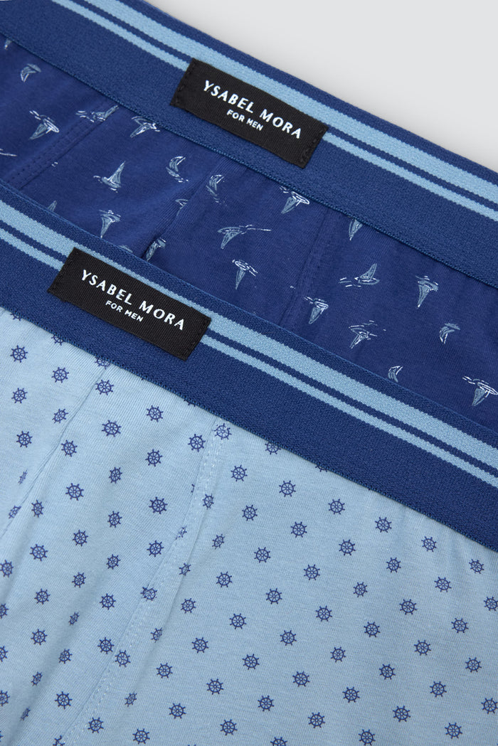 PACK-2 BOXERS BOATS AND RUDDERS