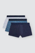 Pack de 3 bóxers para hombre Ysabel Mora de algodón con estampados