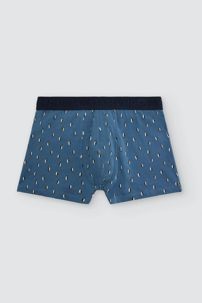 Pack de 3 bóxers para hombre Ysabel Mora de algodón con estampados