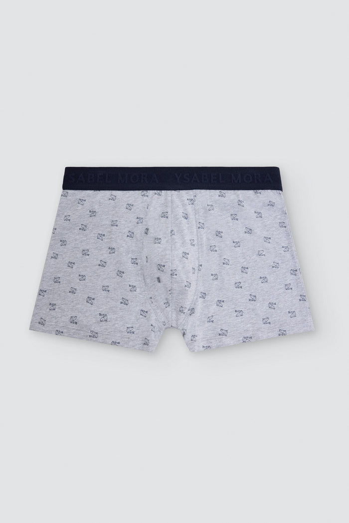 Pack de 3 bóxers para hombre Ysabel Mora de algodón con estampados