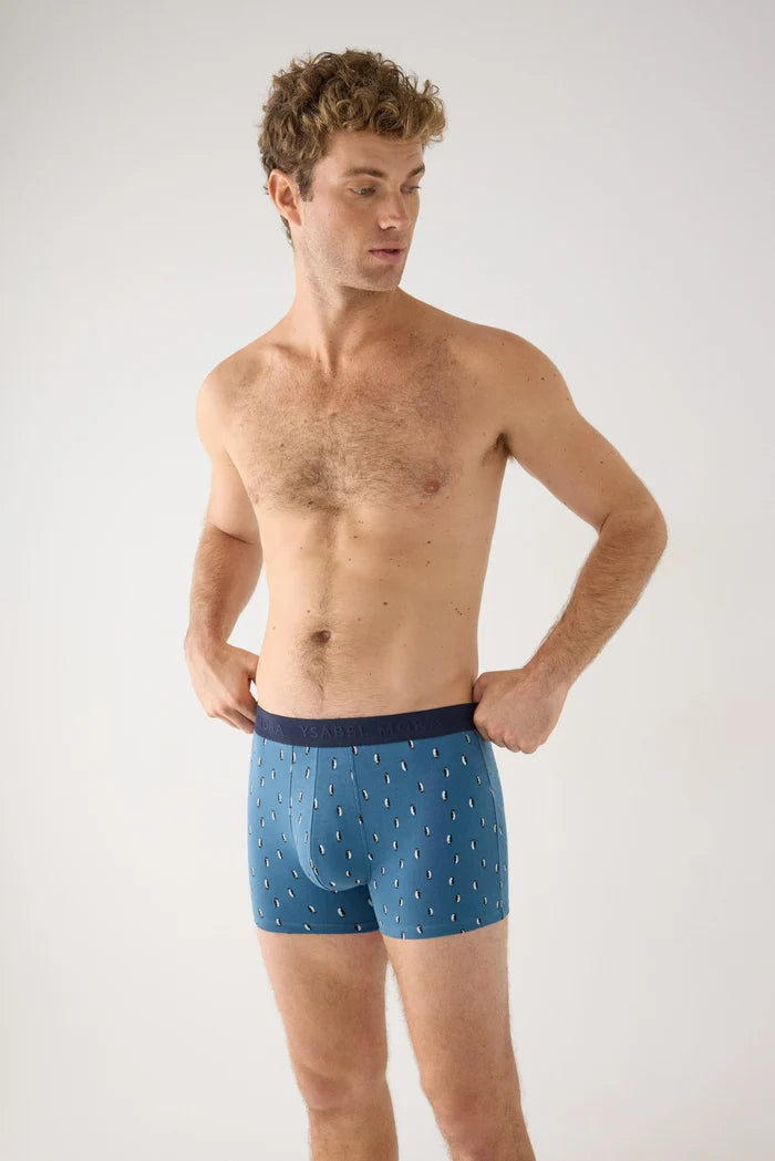 Pack de 3 bóxers para hombre Ysabel Mora de algodón con estampados